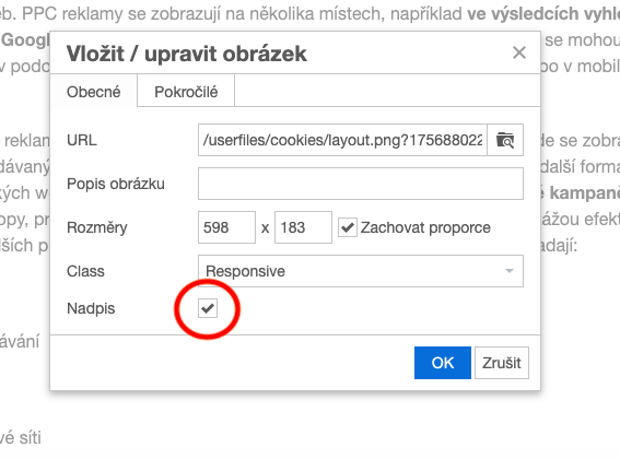 obrazky nadpis